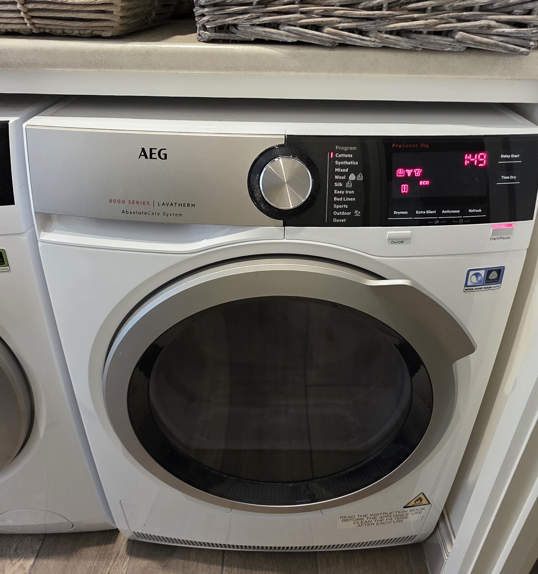 AEG dryer drum motor noisy repair in Ormeau by ISB Electrical