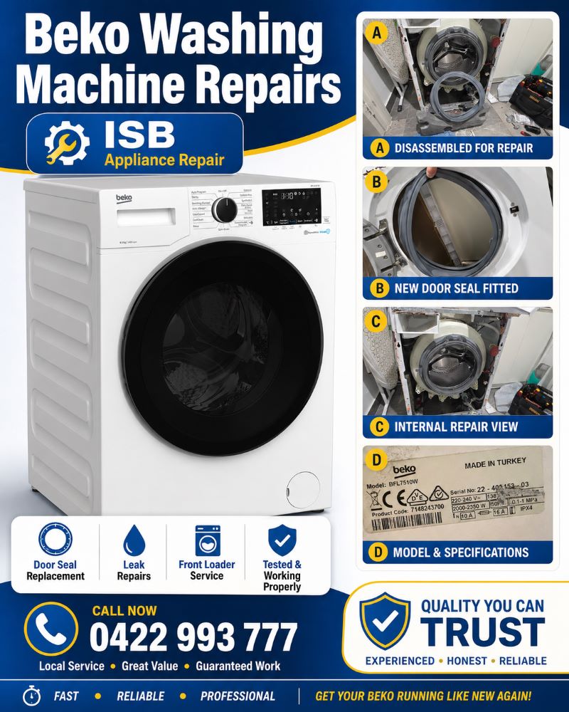 Beko Washing Machine Leaking Water Paradise Point