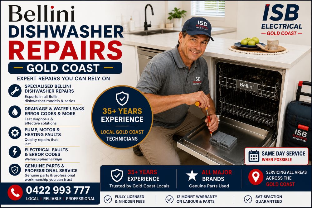 Bellini Dishwasher Repairs Gold Coast