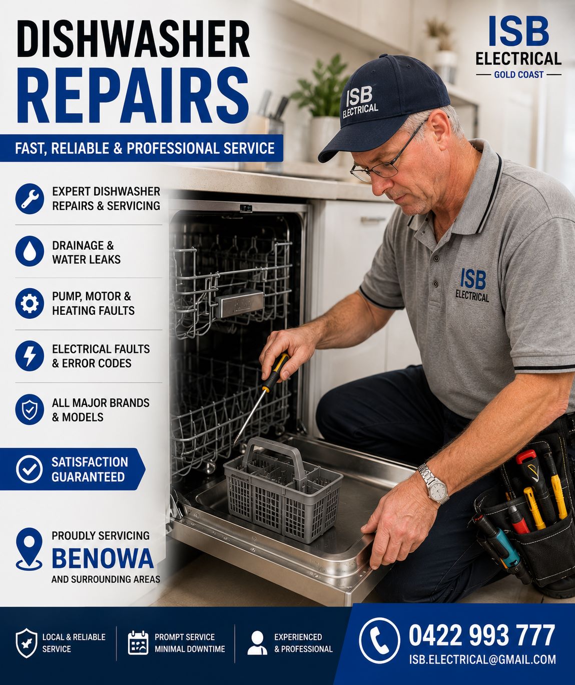 Dishwasher not draining Benowa