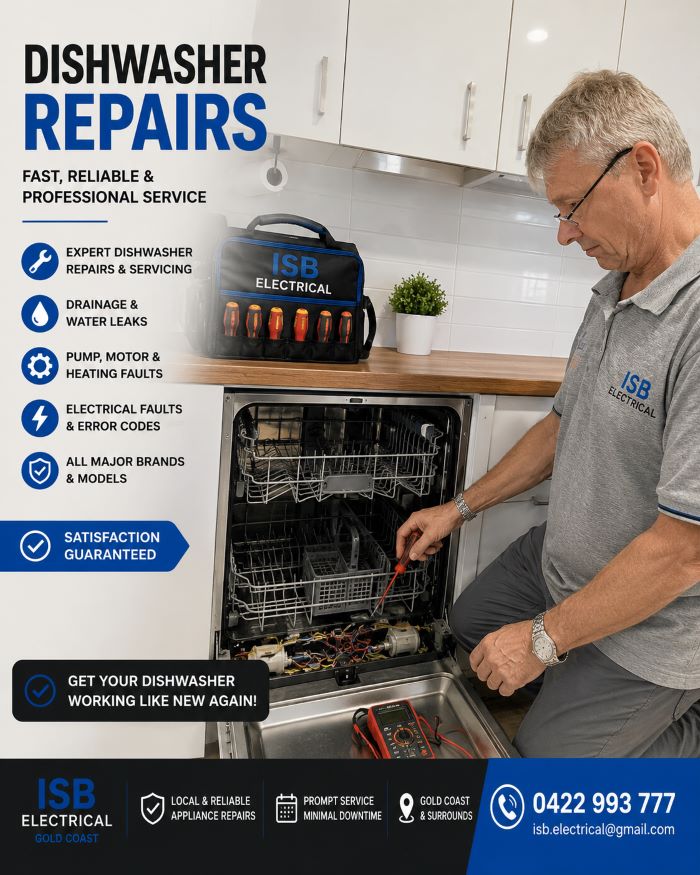 Dishwasher Repairs Biggera Waters