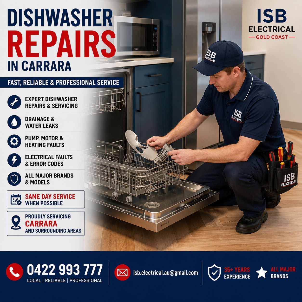 Dishwasher Repairs Carrara