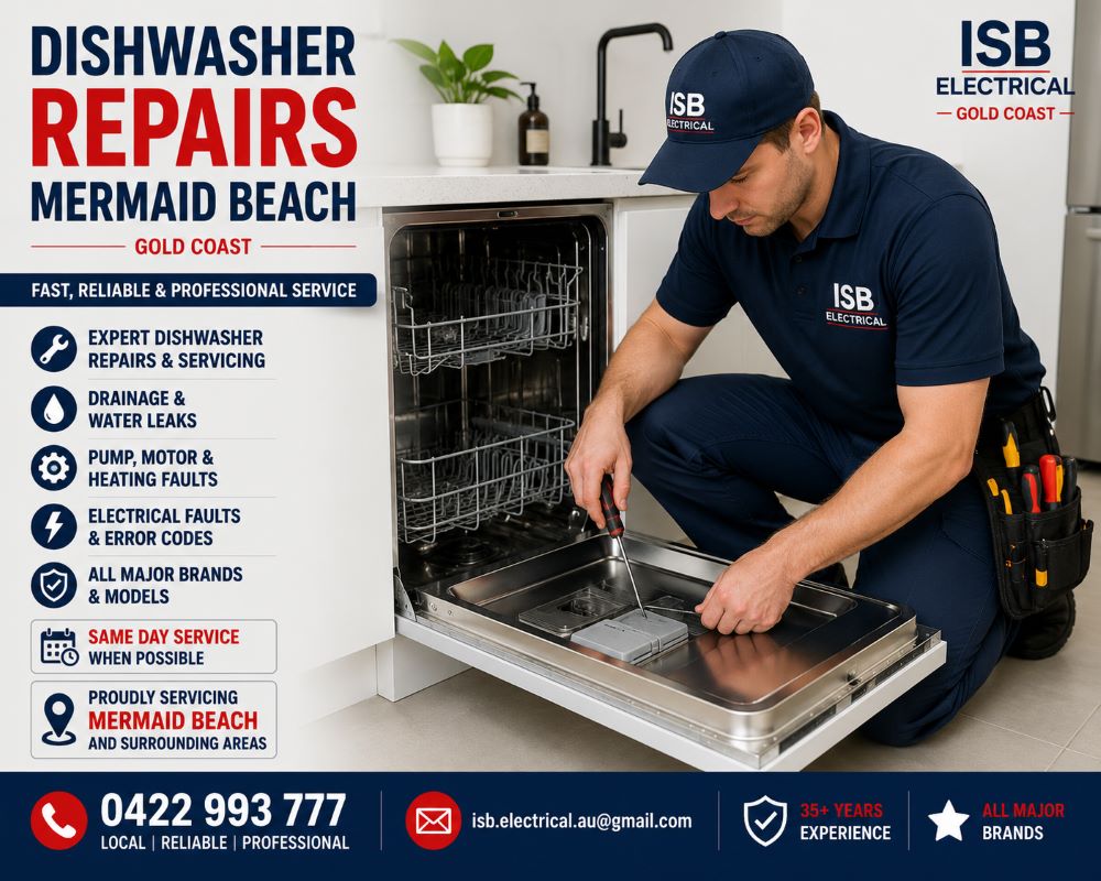 Dishwasher Repairs Mermaid Beach