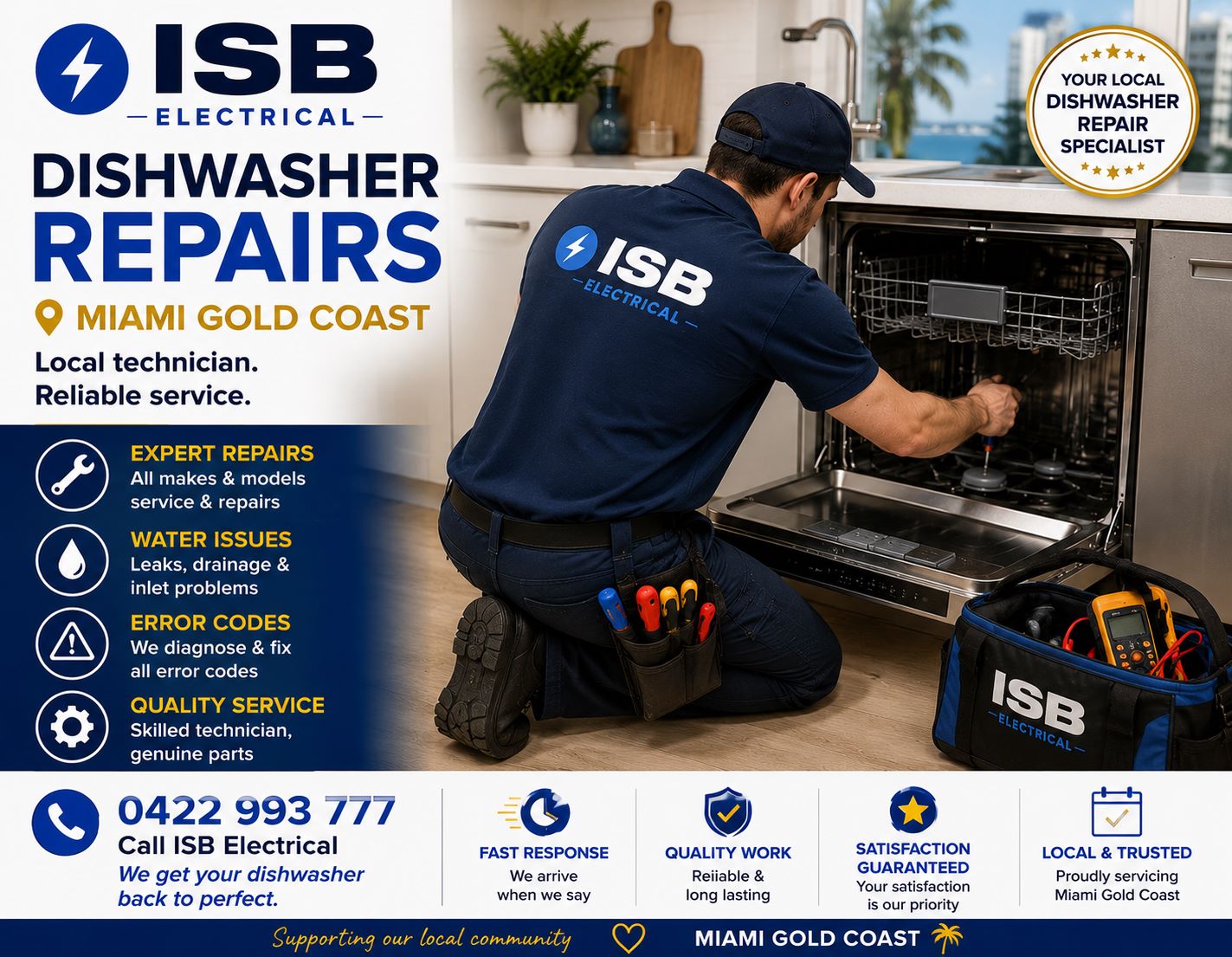 Dishwasher Repairs Miami