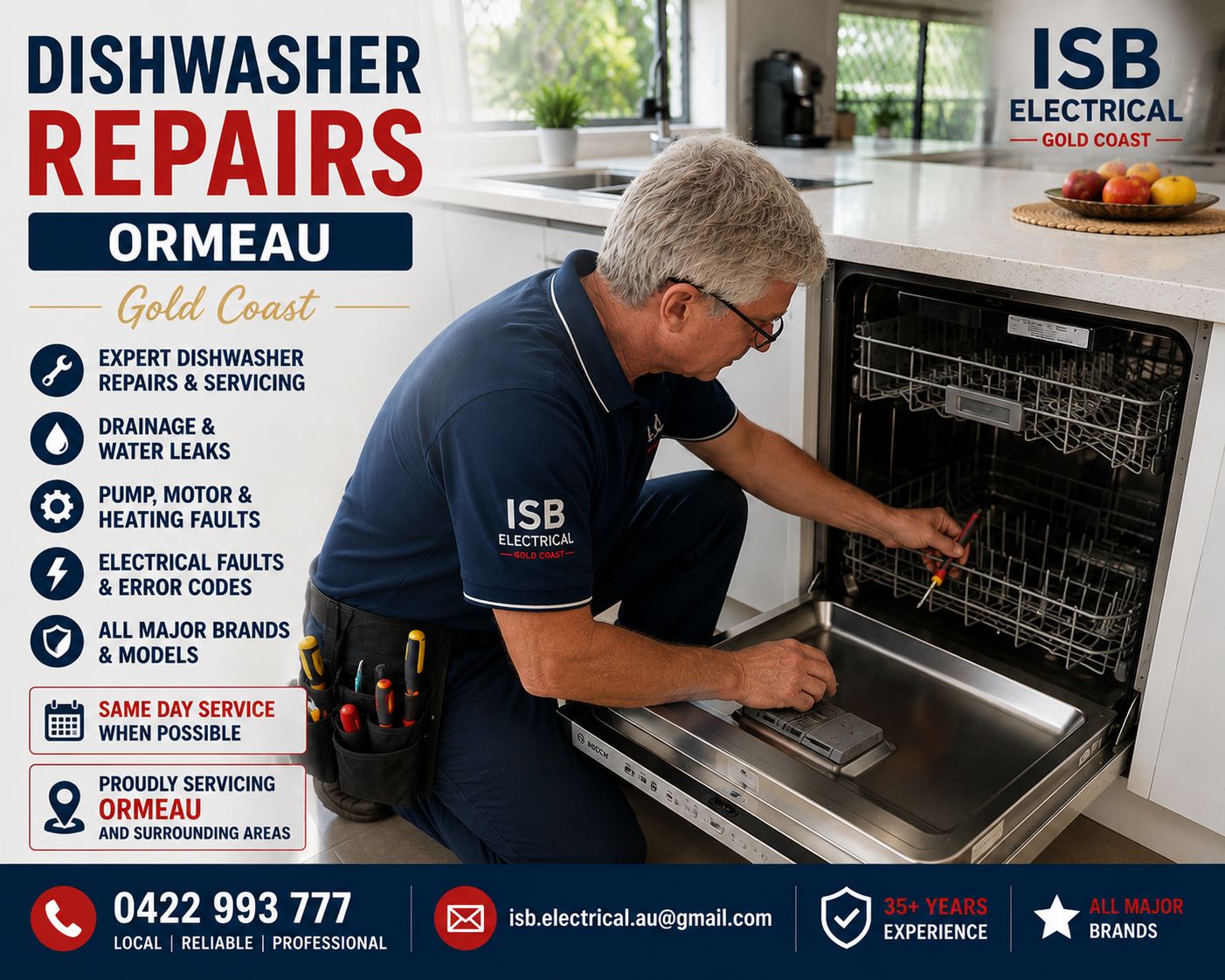Dishwasher Repairs Ormeau