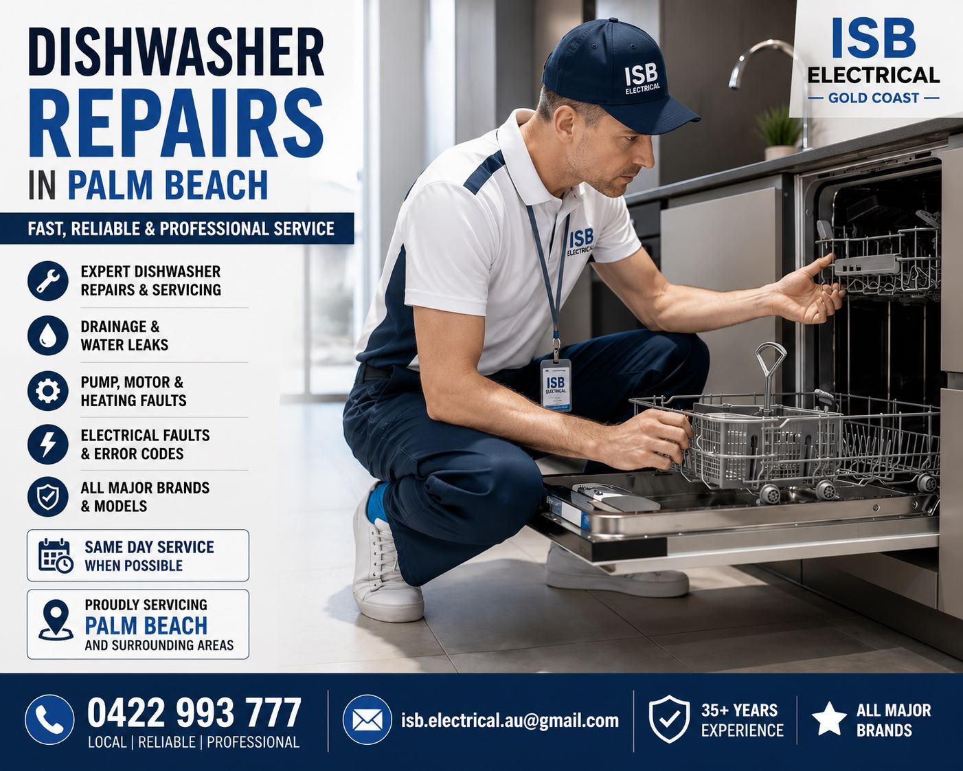 Dishwasher Repairs Palm Beach