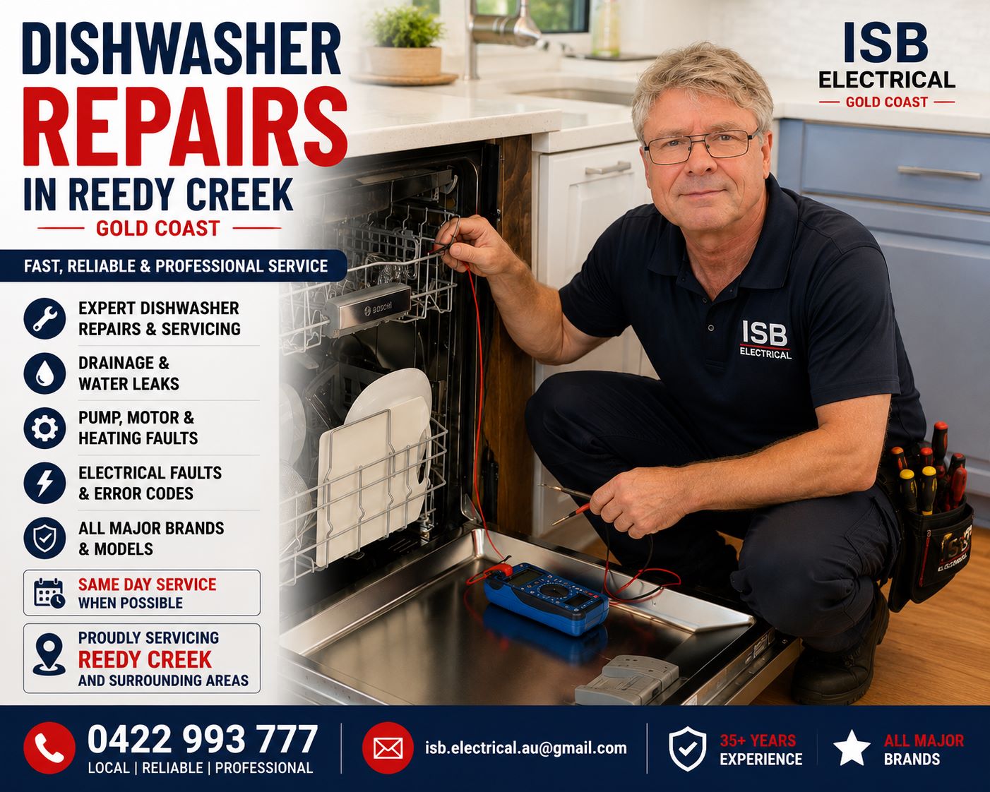 Dishwasher Repairs Reedy Creek