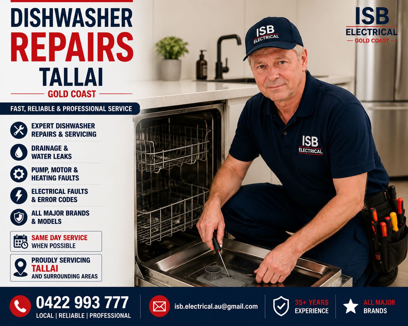 Dishwasher Repairs Tallai
