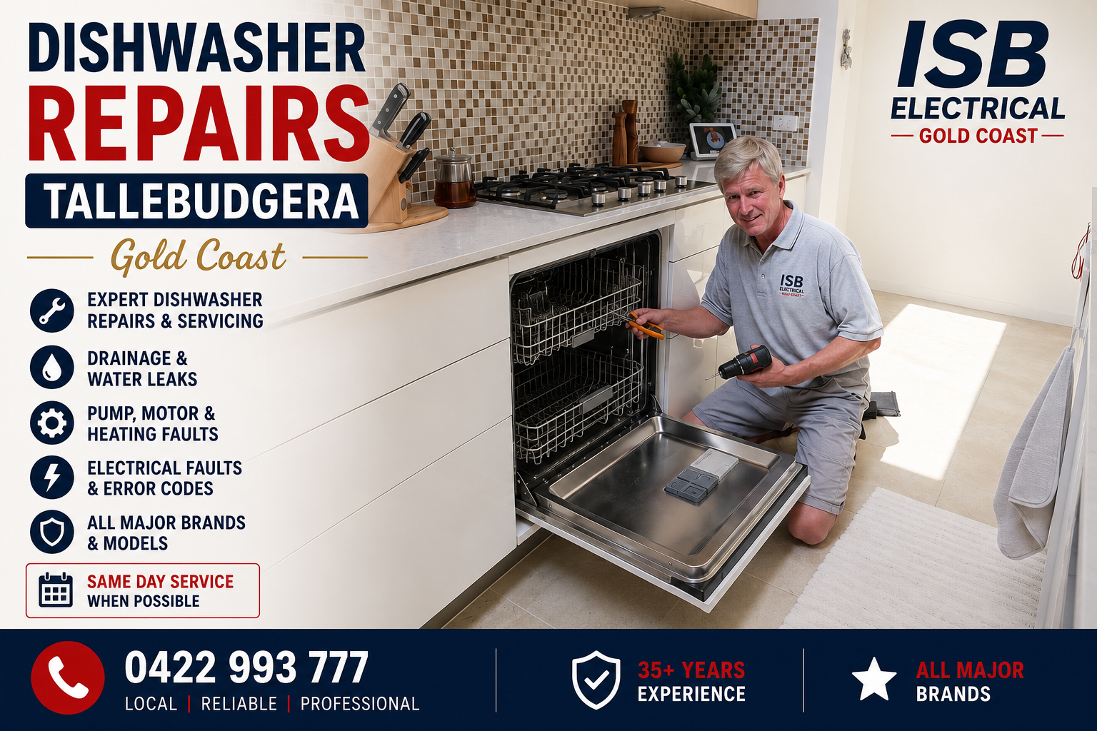 Dishwasher Repairs Tugun