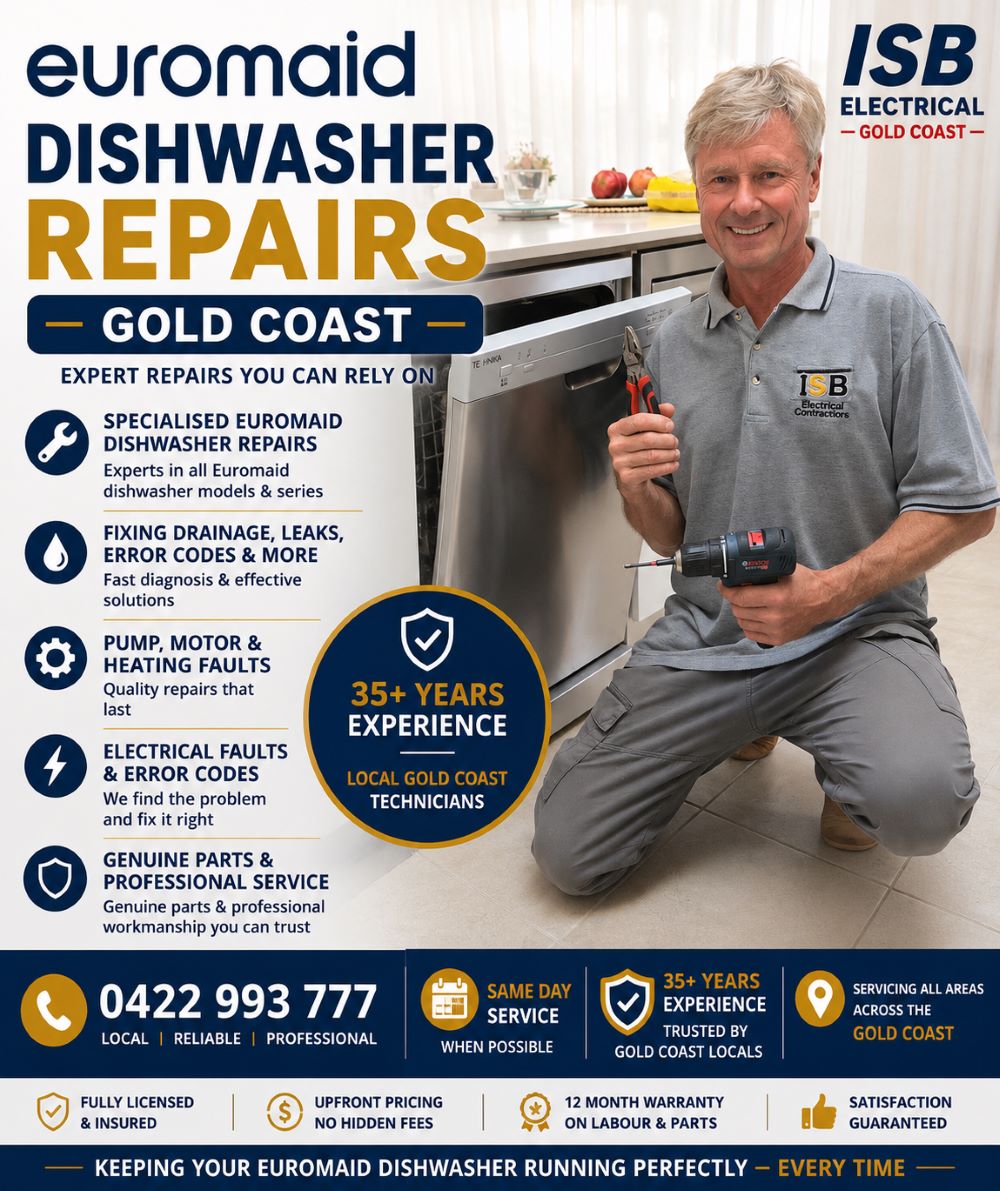 Euromaid Dishwasher Repairs Gold Coast