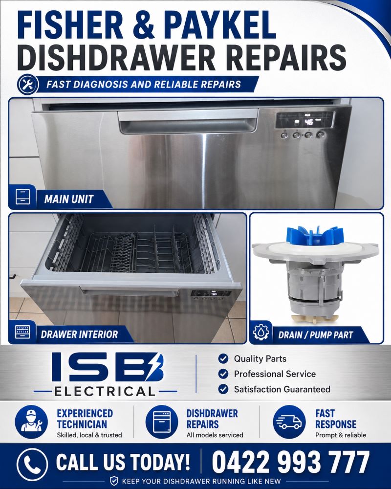 Fisher Paykel DishDrawer Not Draining Advancetown