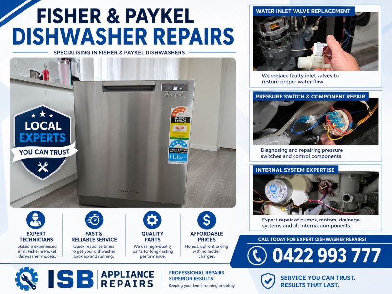 Fisher Paykel Dishwasher Not Filling Helensvale