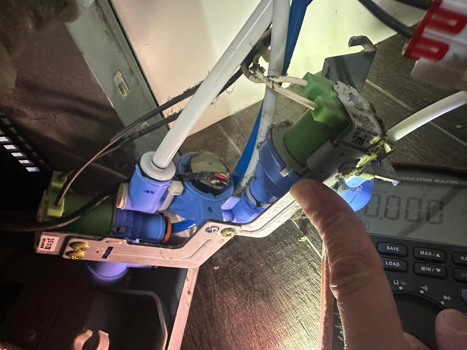 Fisher and Paykel fridge water leaking repair Helensvale