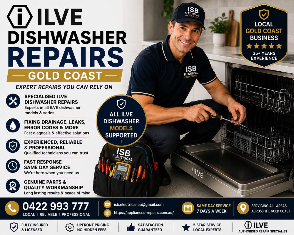 ILVE Dishwasher Repairs Gold Coast
