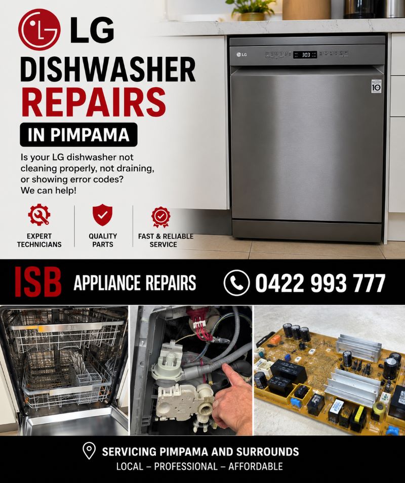 LG Dishwasher Leaking Water Pimpama