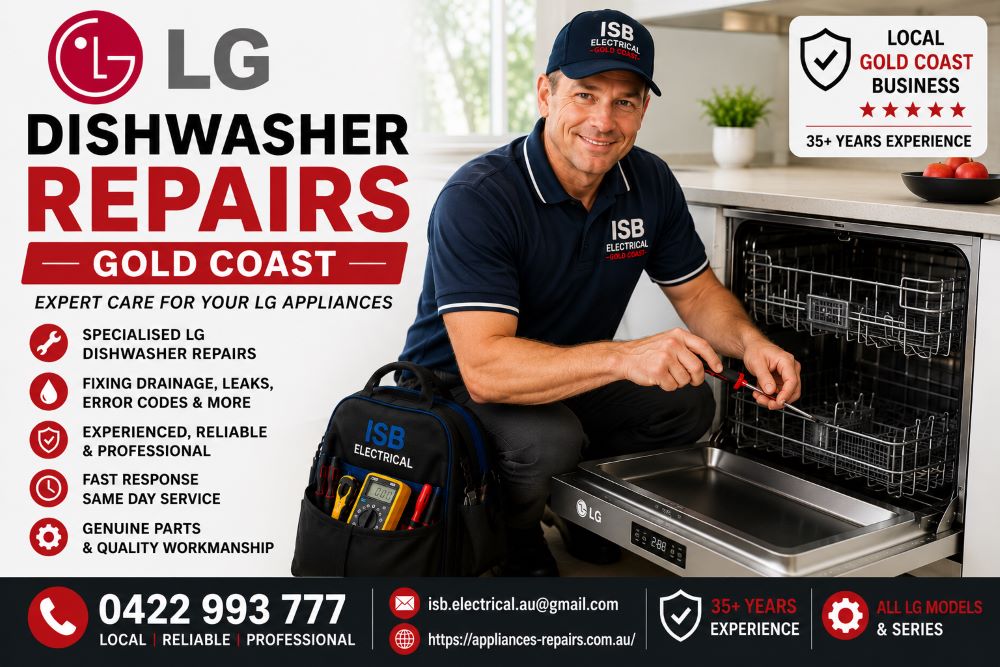 LG Dishwasher Repairs Gold Coast