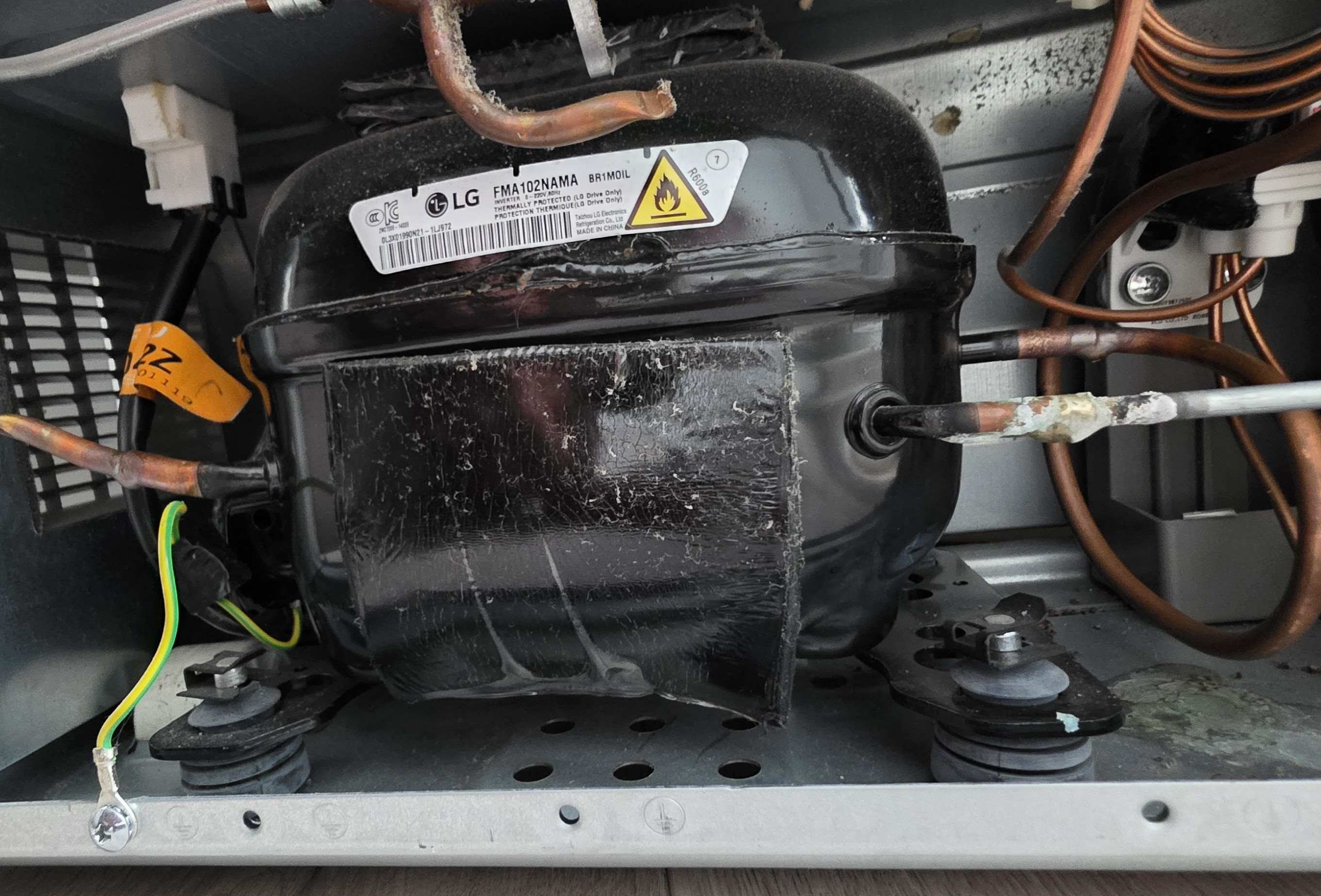 LG fridge not cooling repair in Robina by ISB Electrical