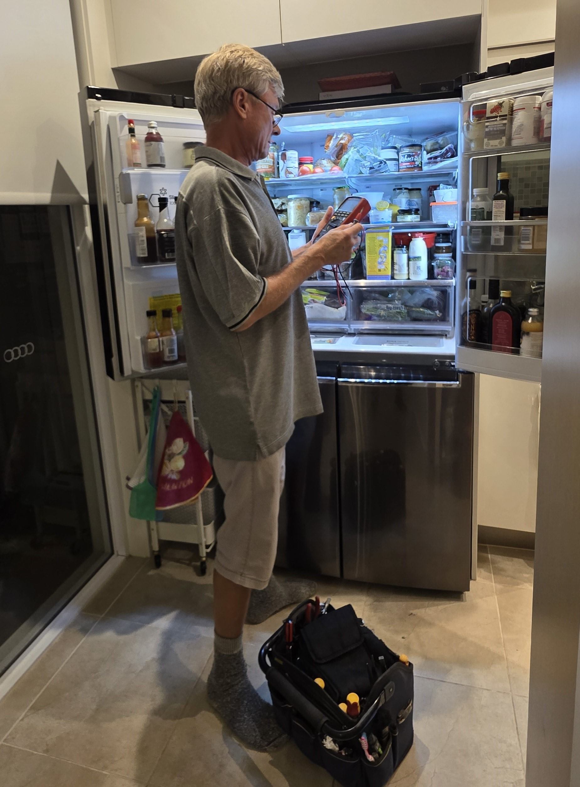 LG fridge not cooling repair Helensvale