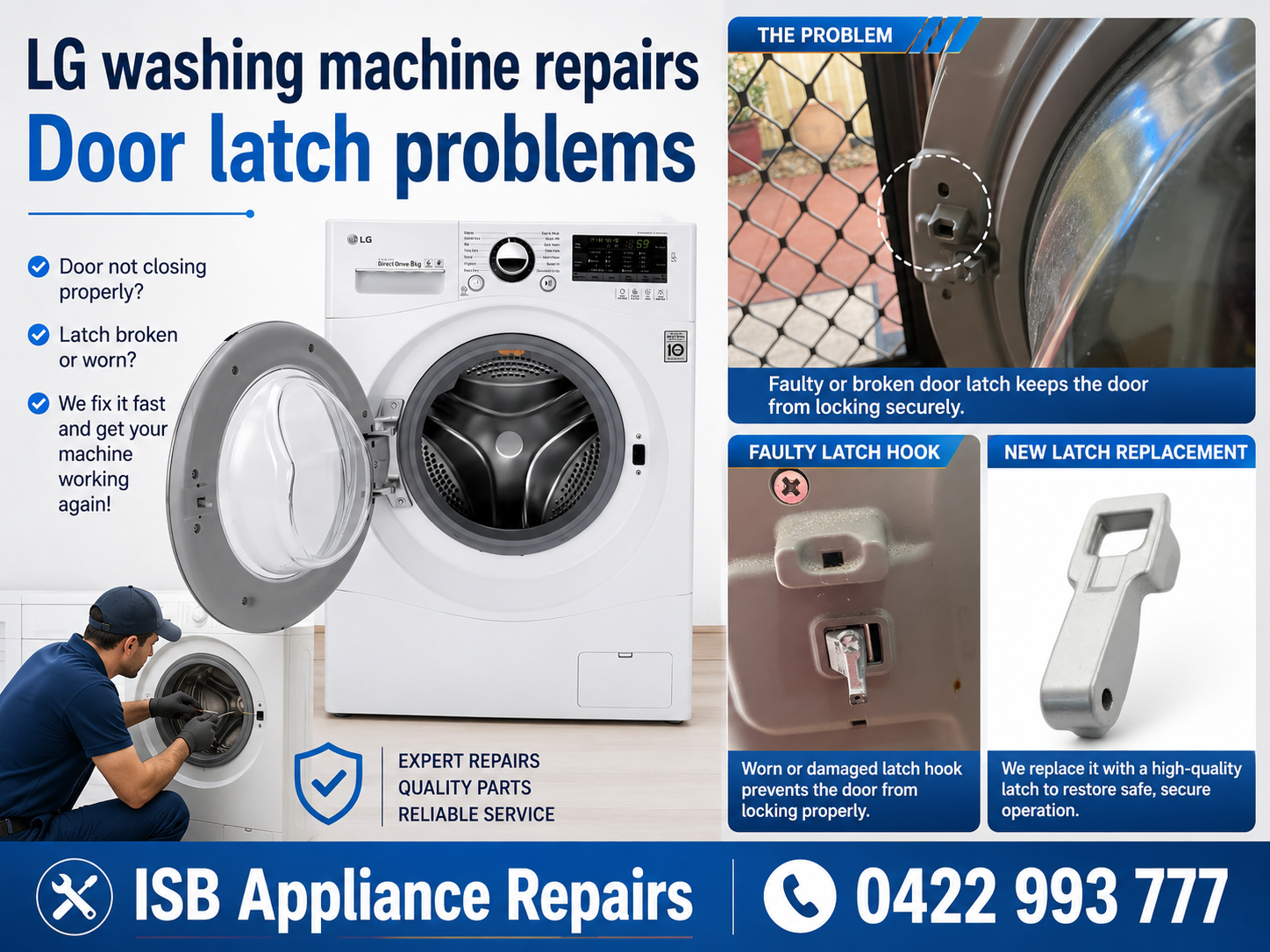 LG Washing Machine Door Not Closing Mermaid Waters