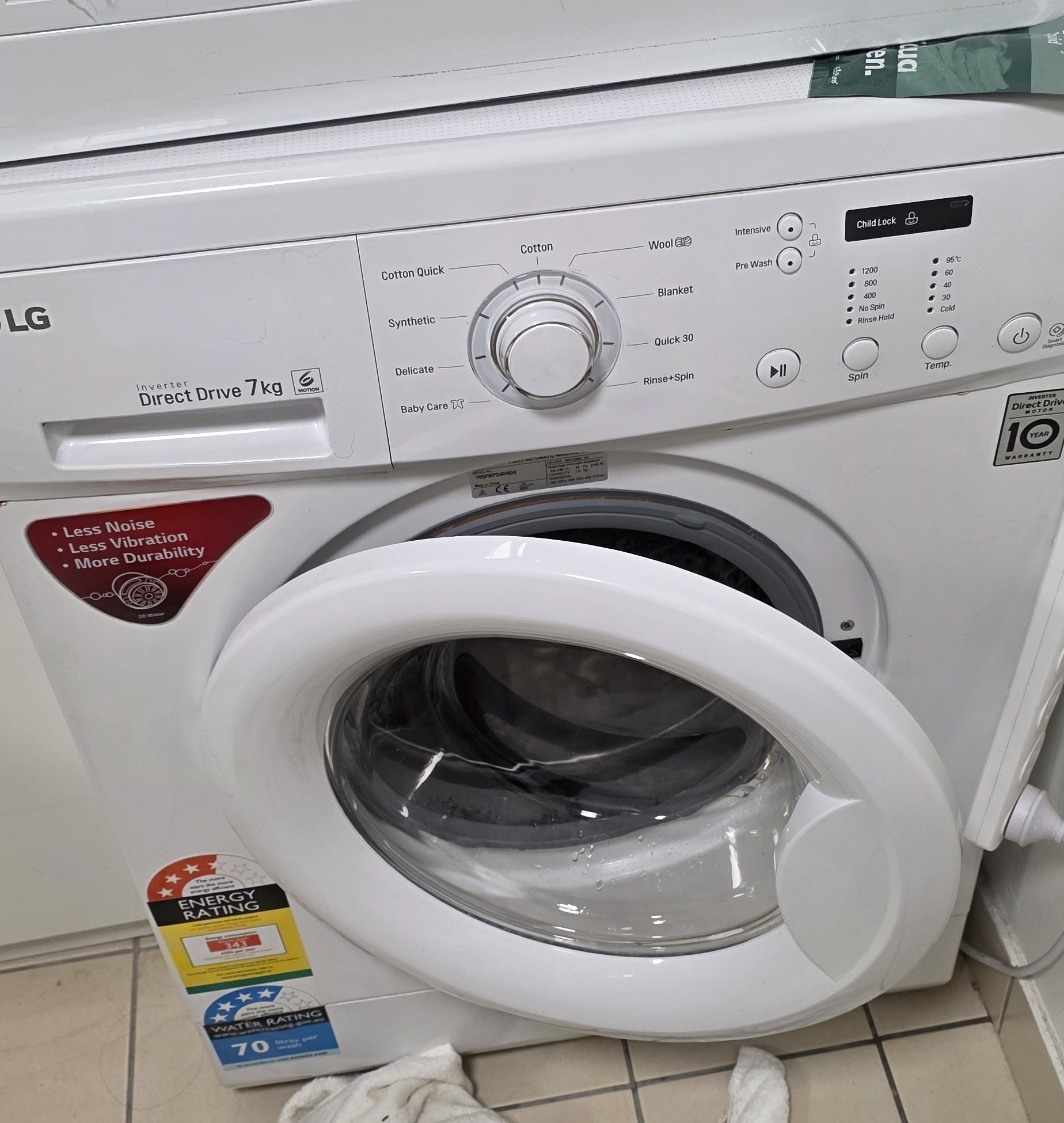 LG washing machine not draining repair in Robina by ISB Electrical