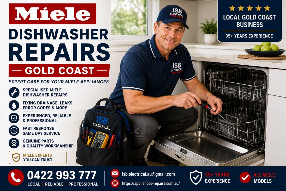 Miele Dishwasher Repairs Gold Coast