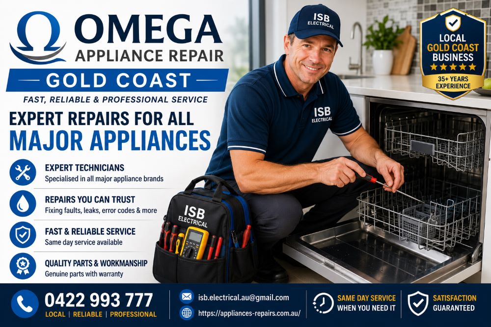 omega appliance repairs gold coast