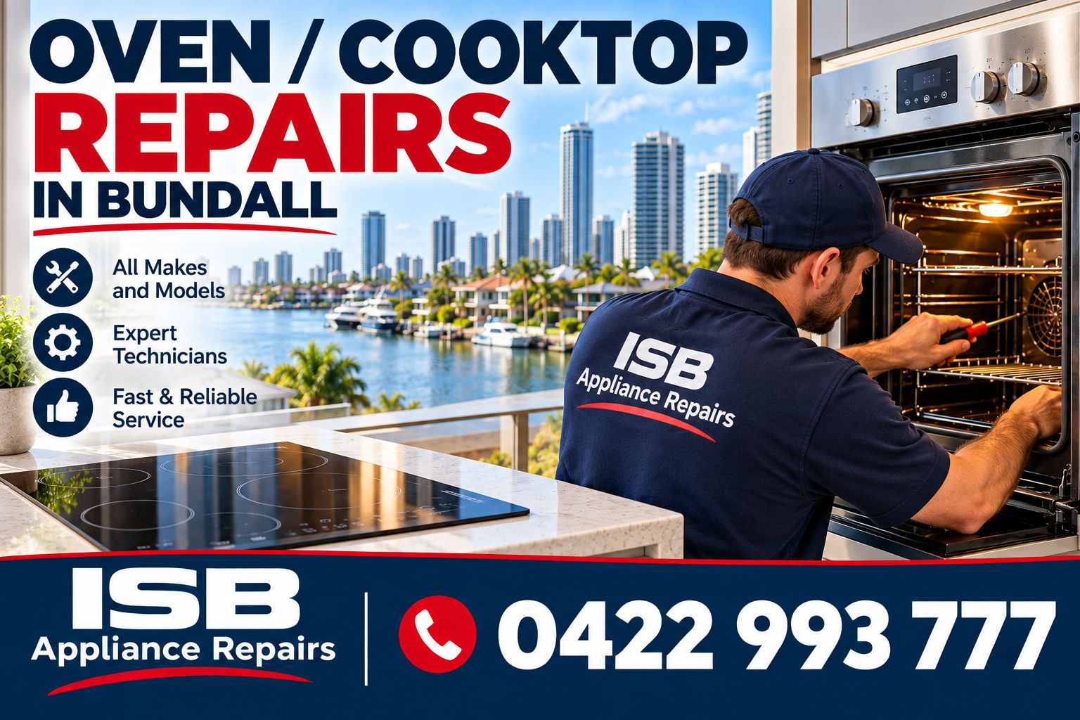 Oven and Cooktop Repairs Bundall