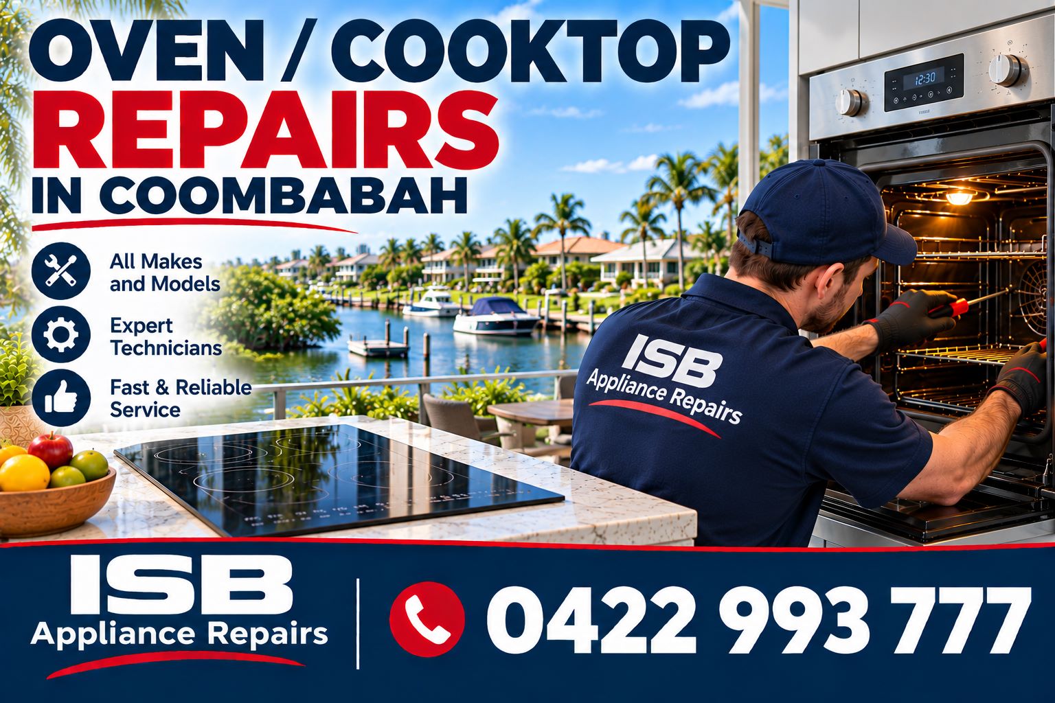 Oven and Cooktop Repairs Coombabah Gold Coast