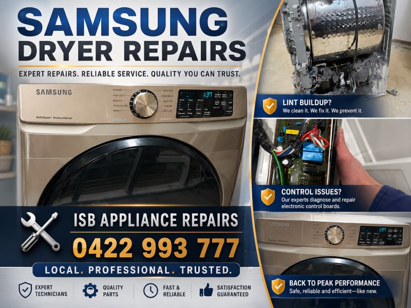 Samsung Dryer Stopped Working Ormeau