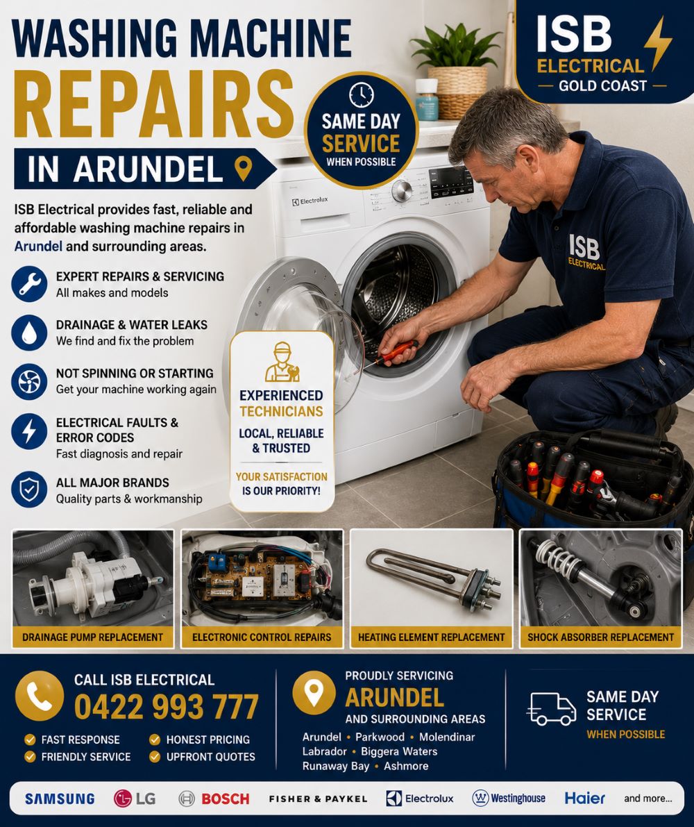 Washing Machine Repairs Arundel