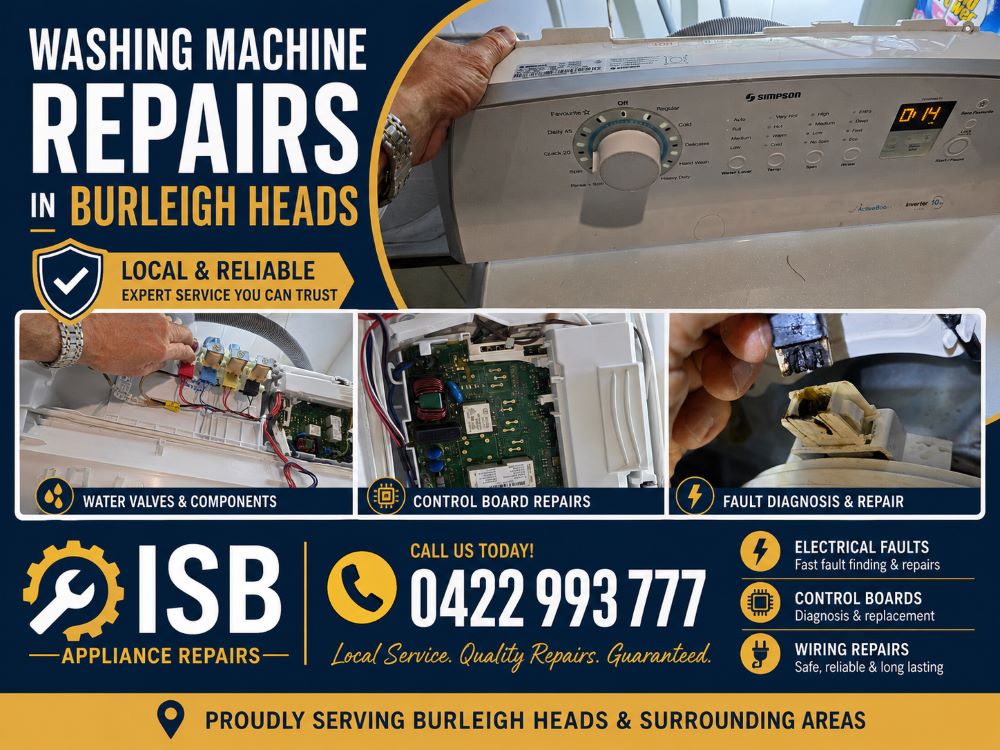 Washing Machine Repairs Burleigh Heads
