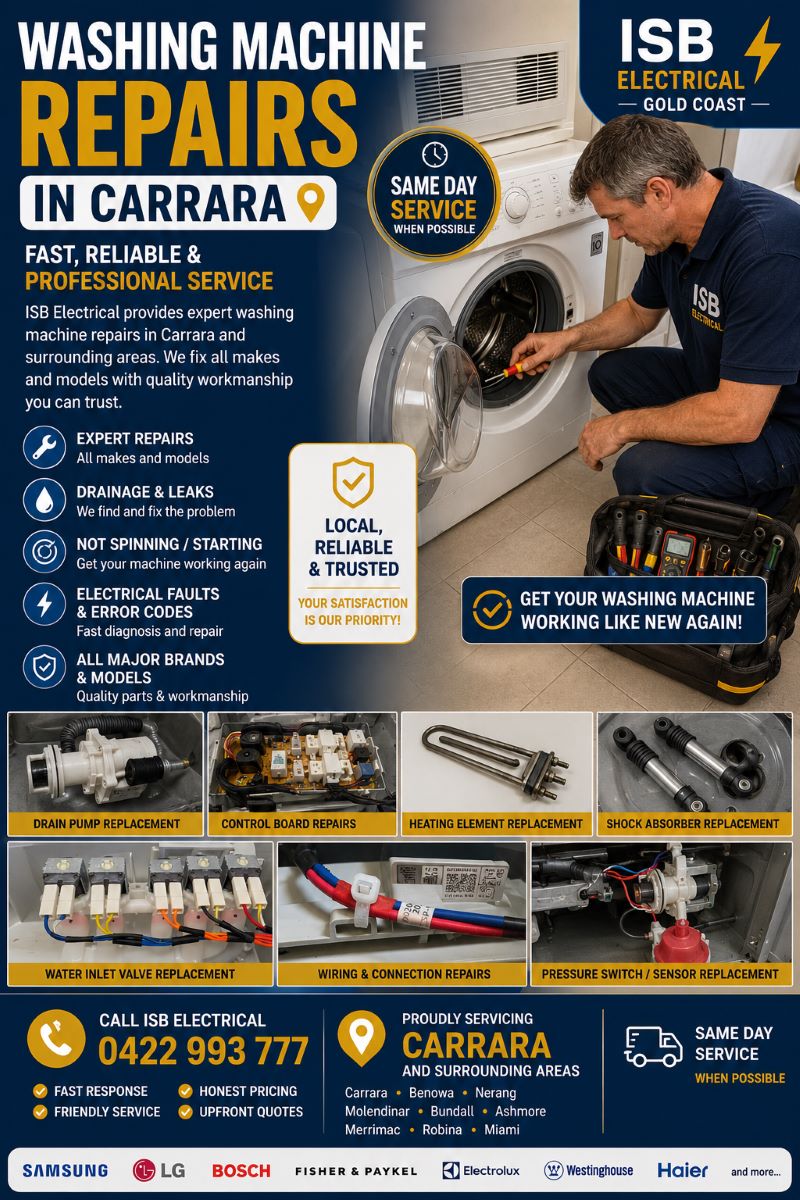 Washing Machine Repairs Carrara