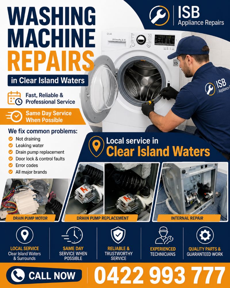 Washing Machine Repairs Clear Island Waters