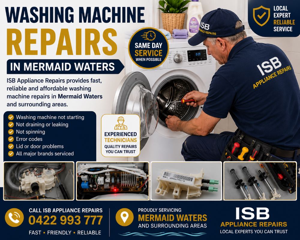 Washing Machine Repairs Mermaid Waters