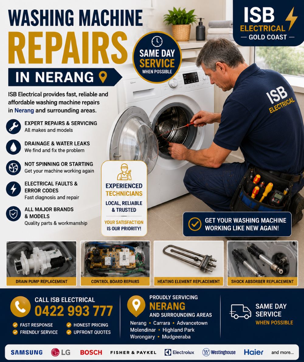 Washing Machine Repairs Nerang