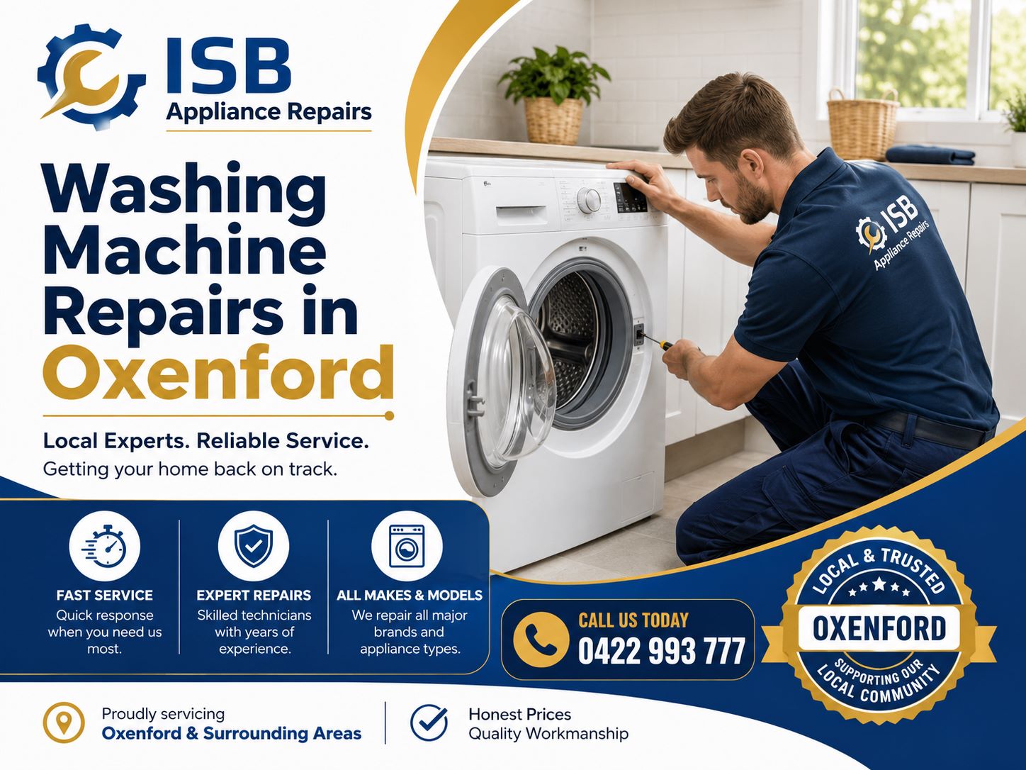 Washing Machine Repairs Oxenford