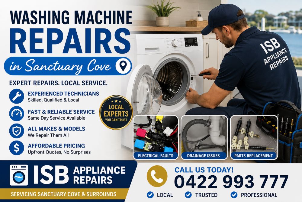 Washing Machine Repairs Sanctuary Cove