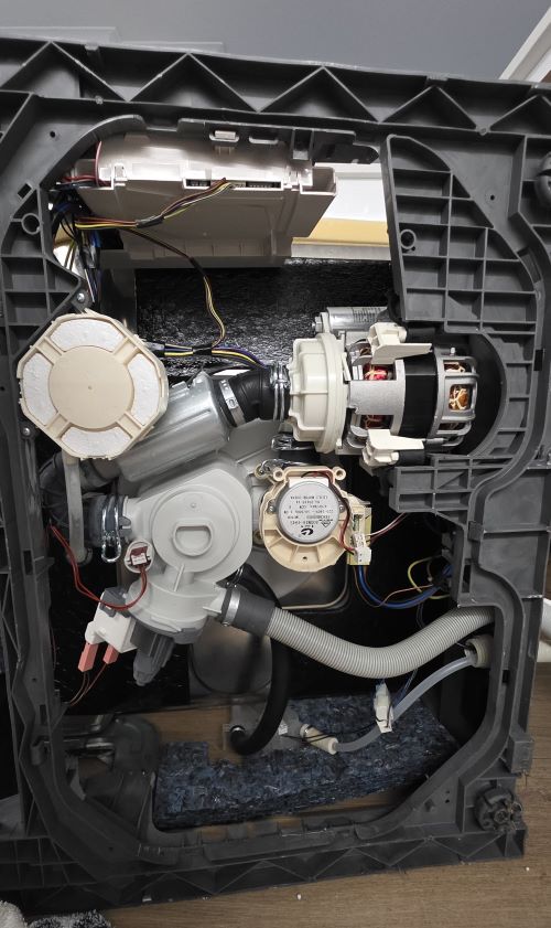 Westinghouse dishwasher not draining repair Helensvale