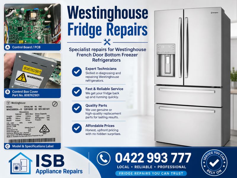 Westinghouse French Door Fridge Stopped Working Main Beach