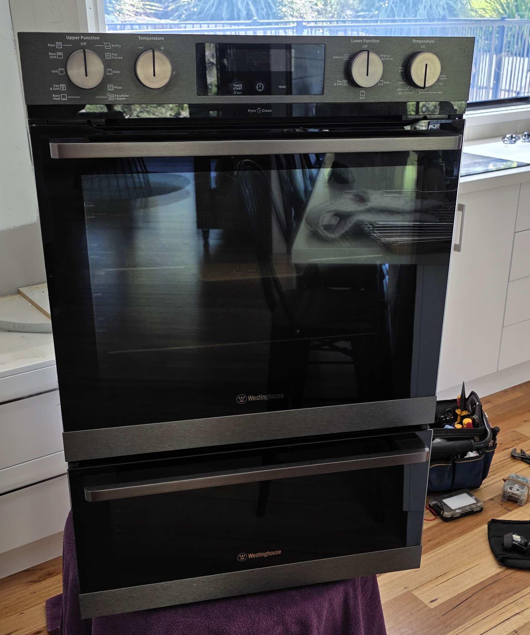 Westinghouse oven not heating repair in Burleigh Heads Gold Coast by ISB Electrical